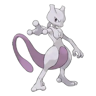 Official art of Mewtwo