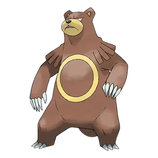 Official art of Ursaring