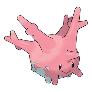 Official art of Corsola
