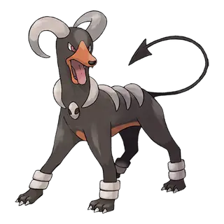 Official art of Houndoom