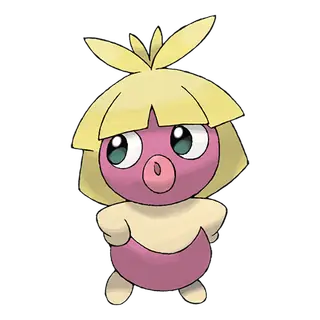 Official art of Smoochum