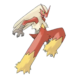 Arte oficial de Blaziken