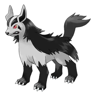 Arte oficial de Mightyena