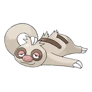 Arte oficial de Slakoth