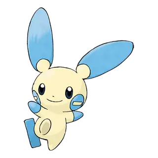 Arte oficial de Minun