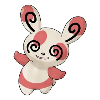 Official art of Spinda
