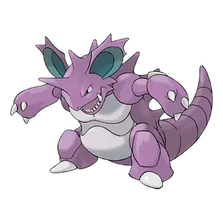 Official art of Nidoking