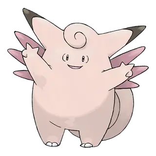 Arte oficial de Clefable