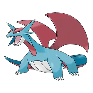 Official art of Salamence