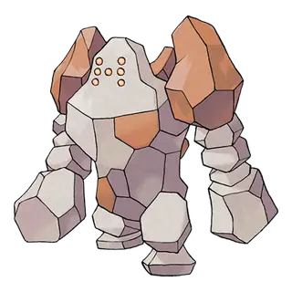 Official art of Regirock