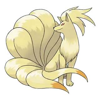 Official art of Ninetales