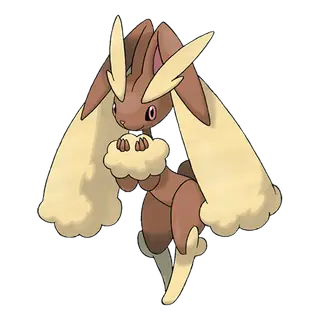 Arte oficial de Lopunny