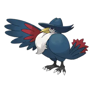 Arte oficial de Honchkrow