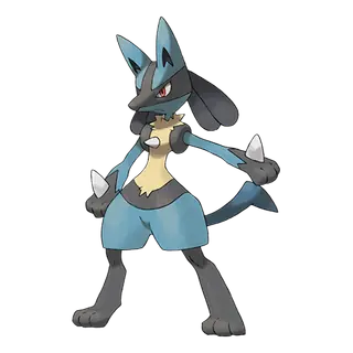 Arte oficial de Lucario