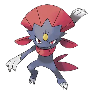Arte oficial de Weavile
