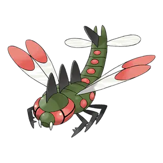 Arte oficial de Yanmega