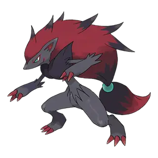 Arte oficial de Zoroark