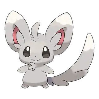 Official art of Minccino