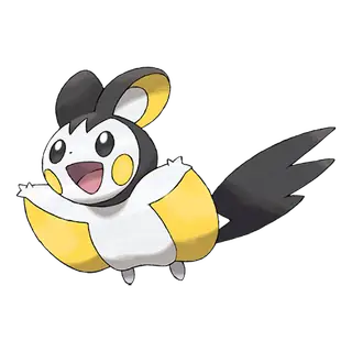Arte oficial de Emolga