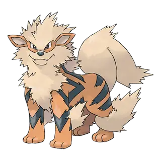 Arte oficial de Arcanine