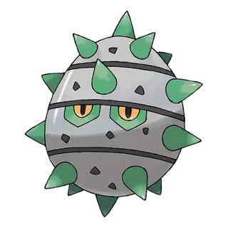 Official art of Ferroseed