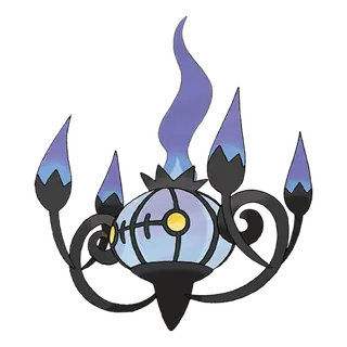 Official art of Chandelure