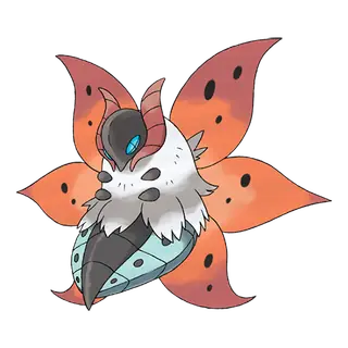 Arte oficial de Volcarona
