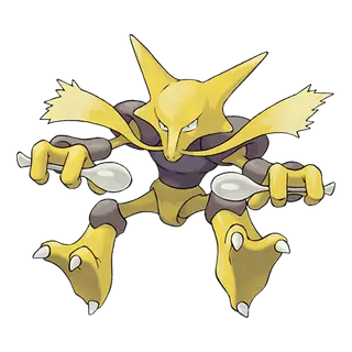 Official art of Alakazam