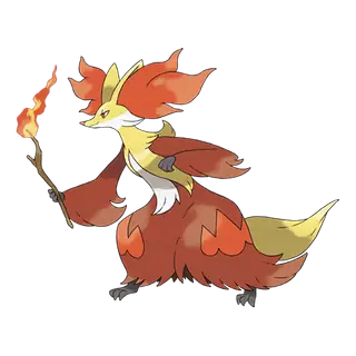 Official art of Delphox