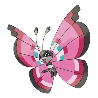 Arte oficial de Vivillon