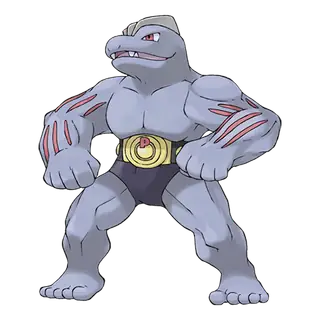 Official art of Machoke
