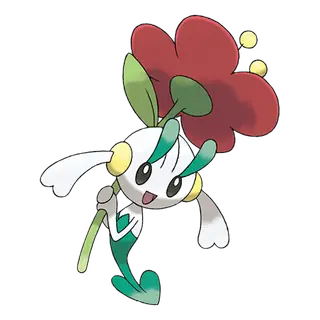 Arte oficial de Floette