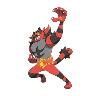Arte oficial de Incineroar