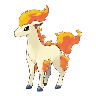 Official art of Ponyta