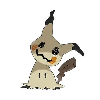 Official art of Mimikyu