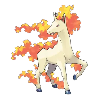 Arte oficial de Rapidash