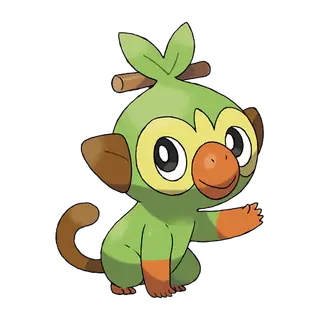 Arte oficial de Grookey