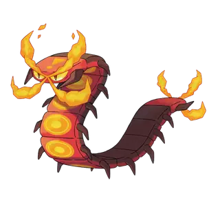 Official art of Centiskorch