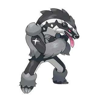 Arte oficial de Obstagoon