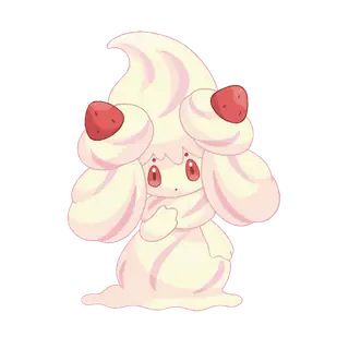 Official art of Alcremie