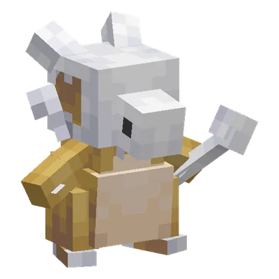 Cubone, o modelo do Cobblemon