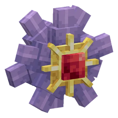 Starmie, o modelo do Cobblemon