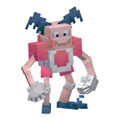 Mr. Mime, o modelo do Cobblemon