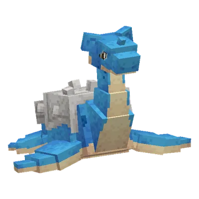 Lapras, o modelo do Cobblemon