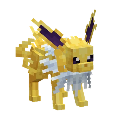 Jolteon, o modelo do Cobblemon