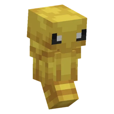 Kakuna, o modelo do Cobblemon