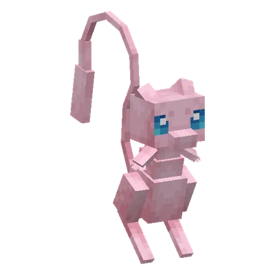 Mew, o modelo do Cobblemon