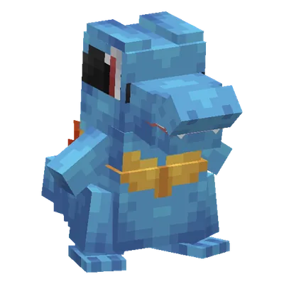 Totodile, o modelo do Cobblemon
