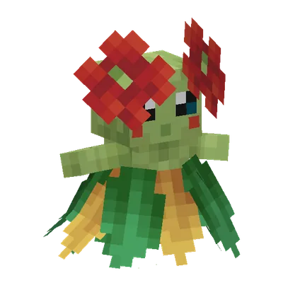 Bellossom, o modelo do Cobblemon