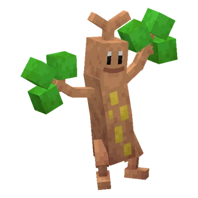Sudowoodo, o modelo do Cobblemon